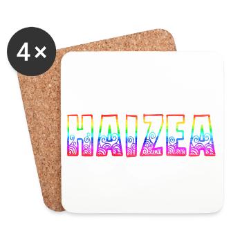 Haizea RS Rainbow - Coasters (set of 4) - white - Front