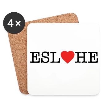 Eslohe - Untersetzer (4er-Set) - Weiß - Vorne