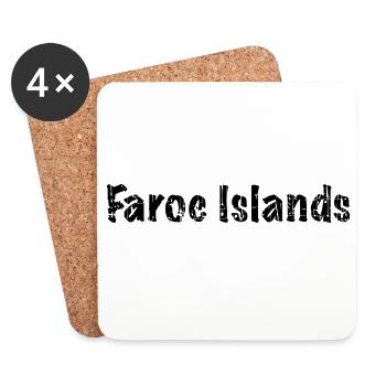 Faroe Islands - Untersetzer (4er-Set) - Weiß - Vorne