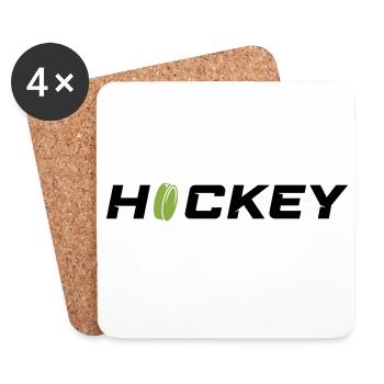 Hockey - Coasters (set of 4) - white - Front