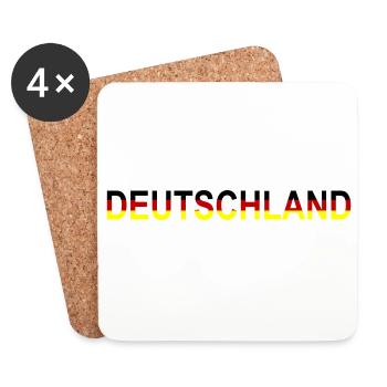 Germany Design - Coasters (set of 4) - white - Front