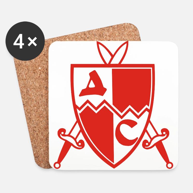 delije sever 1 - Coasters (set of 4) - white