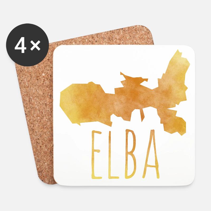 Elba - Untersetzer (4er-Set) - Weiß