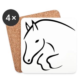 magic13 - Dessous de verre (lot de 4) - blanc - Devant