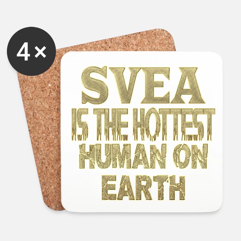 Svea - Coasters (set of 4) - white