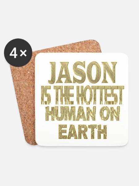 Jason - Untersetzer (4er-Set) - Weiß
