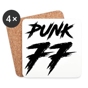 Punk - Coasters (set of 4) - white - Front