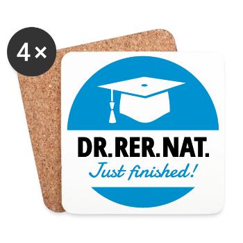 Doctor science - Coasters (set of 4) - white - Front