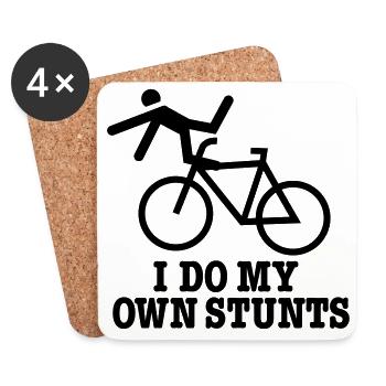 stunts - Untersetzer (4er-Set) - Weiß - Vorne