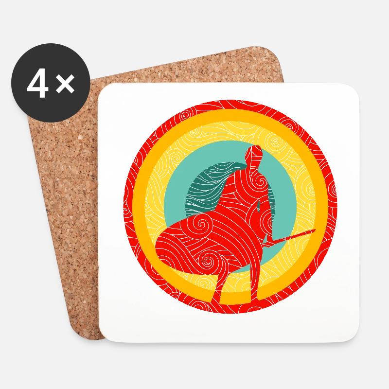 SUP - Untersetzer (4er-Set) - Weiß