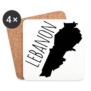 Lebanon - Coasters (set of 4) - white - Front