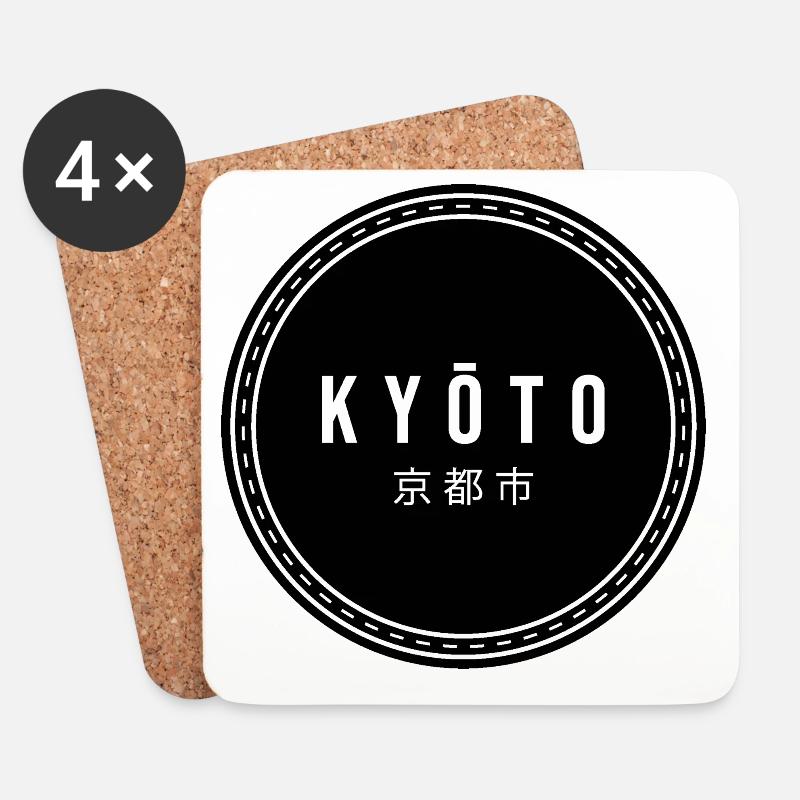 kyoto - Untersetzer (4er-Set) - Weiß