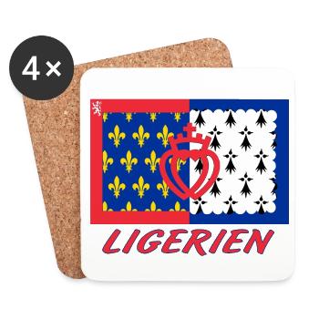 Loire - Untersetzer (4er-Set) - Weiß - Vorne