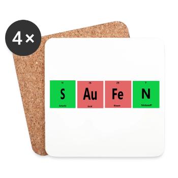 Drink - Coasters (set of 4) - white - Front
