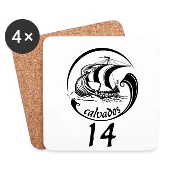 Calvados - Untersetzer (4er-Set) - Weiß - Vorne
