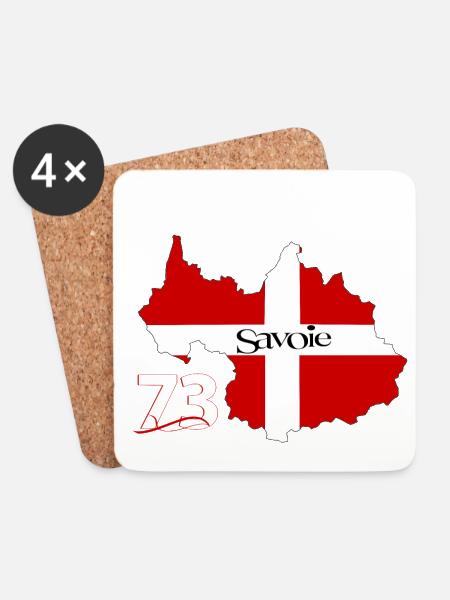 Savoie - Untersetzer (4er-Set) - Weiß