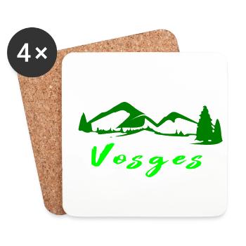 Vosges - Untersetzer (4er-Set) - Weiß - Vorne