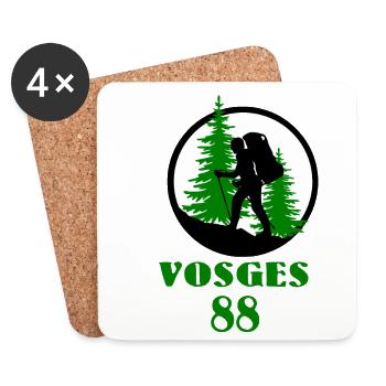 Vosges - Untersetzer (4er-Set) - Weiß - Vorne