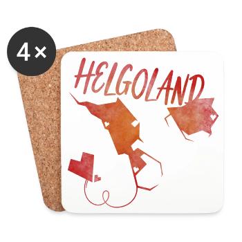 Heligoland - Coasters (set of 4) - white - Front