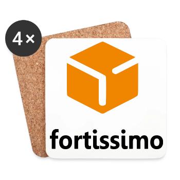 Fortissimo - Coasters (set of 4) - white - Front