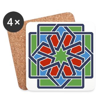 Andalusia 4 - Coasters (set of 4) - white - Front