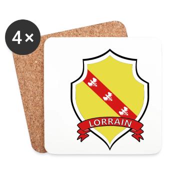 Lorrain - Untersetzer (4er-Set) - Weiß - Vorne