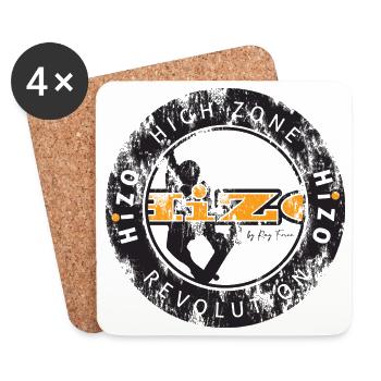 HiZo Revolution - Coasters (set of 4) - white - Front