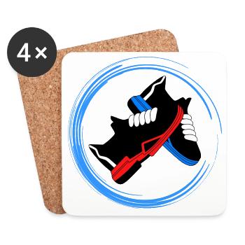 Shoes - Coasters (set of 4) - white - Front