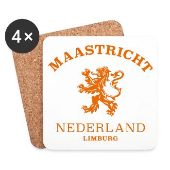 MAASTRICHT Nederland Niederlande Pays-Bas - Dessous de verre (lot de 4) - blanc - Devant