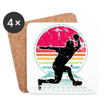 Table tennis - Coasters (set of 4) - white - Front
