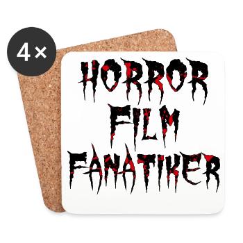 Kinoabend Movies Statement Kino Nacht Filme - Untersetzer (4er-Set) - Weiß - Vorne
