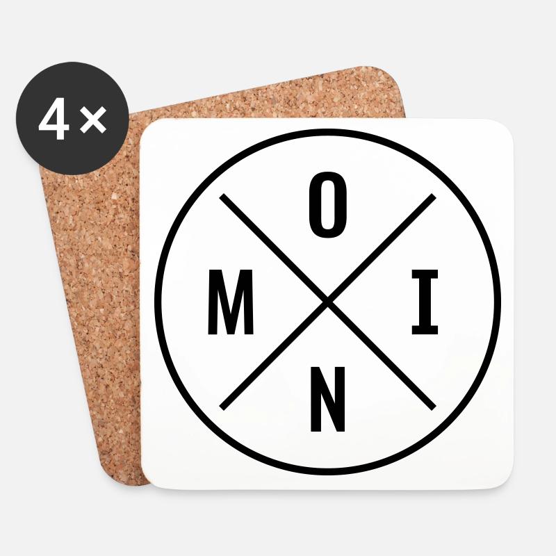 Moin - Untersetzer (4er-Set) - Weiß