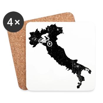 Please upload the design image - Coasters (set of 4) - white - Front