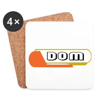 DOM - Untersetzer (4er-Set) - Weiß - Vorne