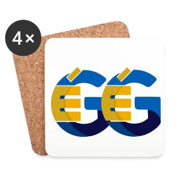 Gégé - Untersetzer (4er-Set) - Weiß - Vorne