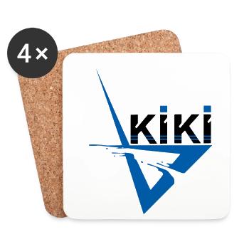 Kiki - Coasters (set of 4) - white - Front