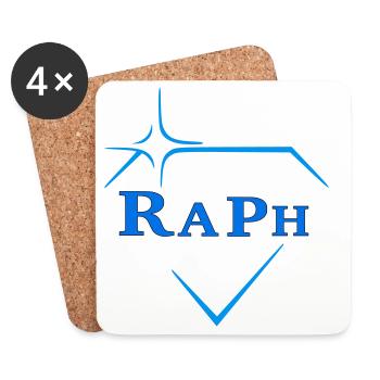 Raph - Untersetzer (4er-Set) - Weiß - Vorne