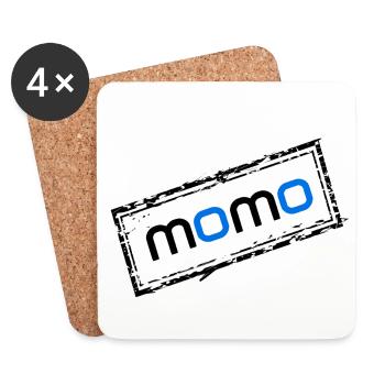 Momo - Coasters (set of 4) - white - Front