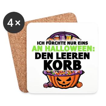 Halloween Edition - Printflow - Untersetzer (4er-Set) - Weiß - Vorne