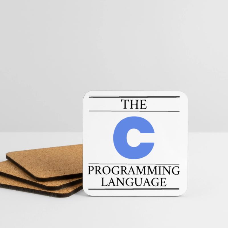 Le langage de programmation C Dessous de verre (lot de 4)