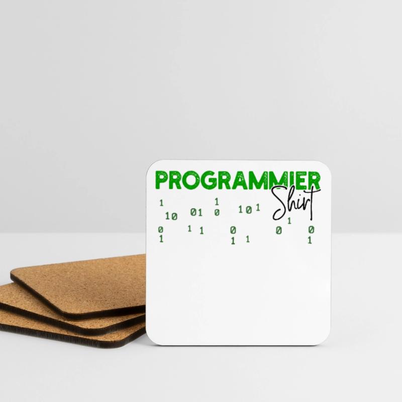 Programmierer Developer Code Statement Skripting Untersetzer (4er-Set)