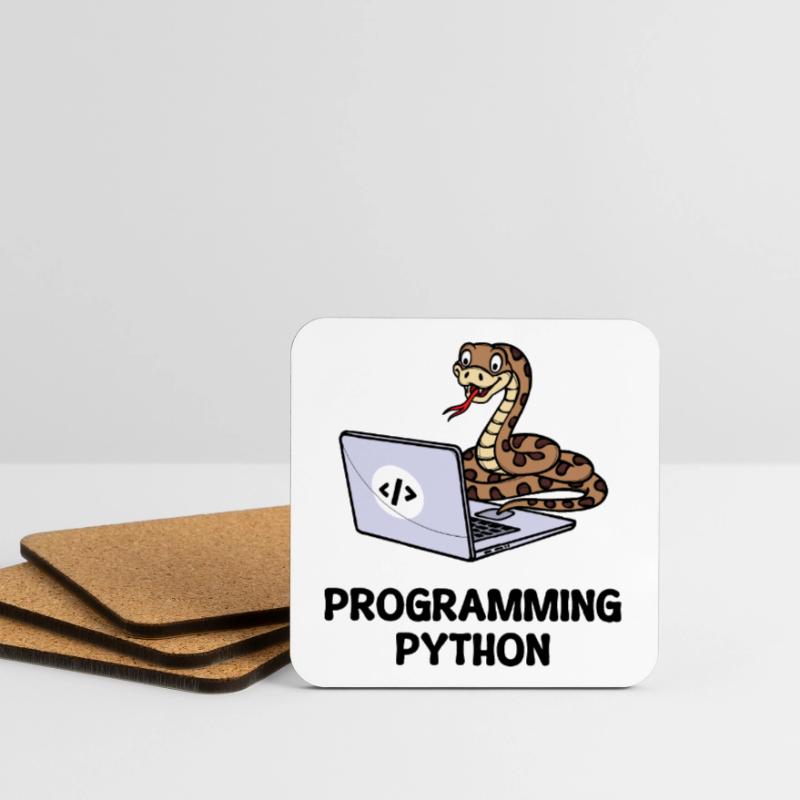 Developer Lustige Sprüche Programmierer Computer Untersetzer (4er-Set)