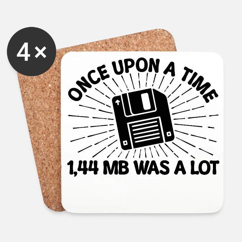 Programmer Debug Skripting Developer Statement - Coasters (set of 4) - white