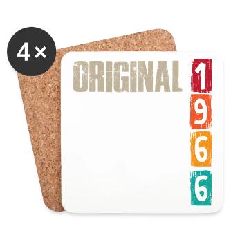 Vintage 1966 - Coasters (set of 4) - white - Front