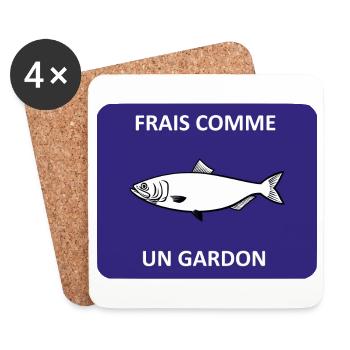 Fresh as a roach - Coasters (set of 4) - white - Front