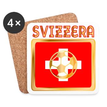 Swiss Italian Football - Coasters (set of 4) - white - Front