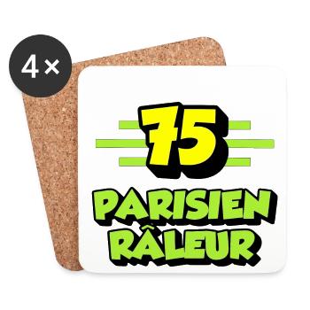 Complaining Parisian - Coasters (set of 4) - white - Front