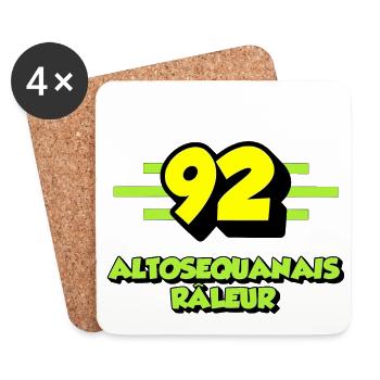 Complaining Altosequanese - Coasters (set of 4) - white - Front