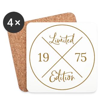Limited Edition 1975 - Coasters (set of 4) - white - Front