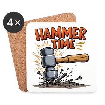 Awesome time! - Coasters (set of 4) - white - Front
